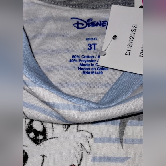 NWT Kids Disney Chip & Dale Shirt Size 3 - Picture 2 of 4